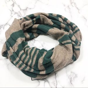 BCBG oversized stripe scarf